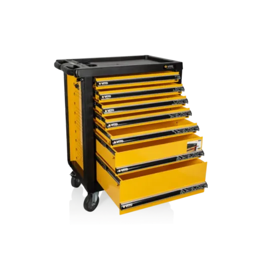 Carro de Ferramentas Vazio VITO 7 Gavetas 770x465x970mm